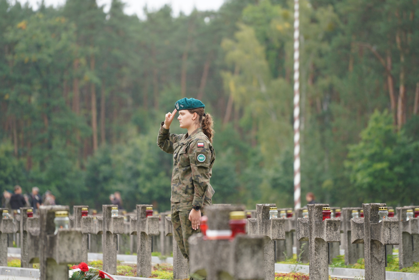 Upamiętniliśmy ofiary egzekucji w Puszczy Kampinoskiej – Palmiry, 14 września 2026. Fot. Mateusz Niegowski (IPN)