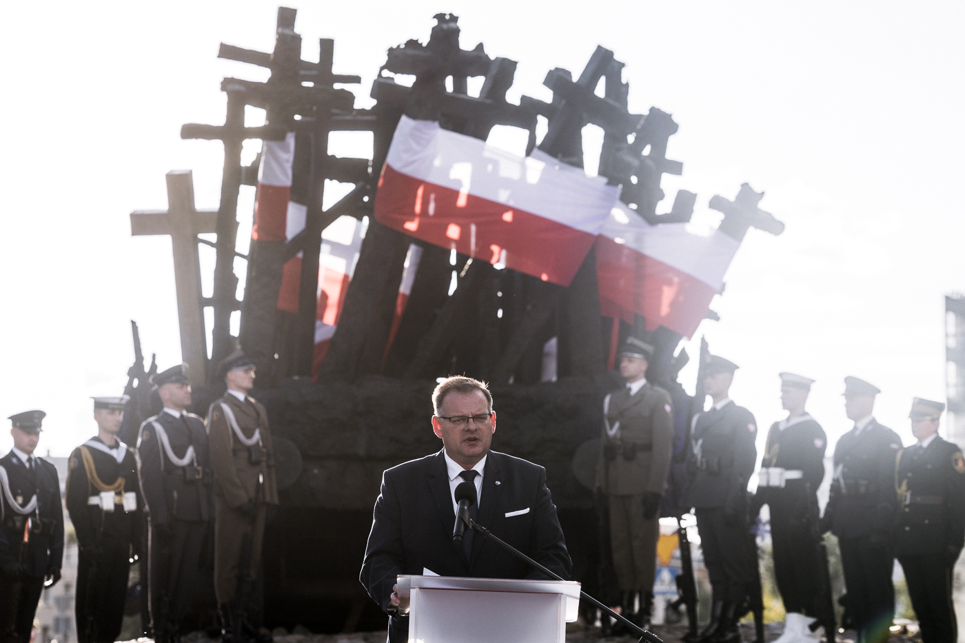 Uroczystości w 87. rocznicę agresji ZSRS na Polskę – Warszawa, 17 września 2026. Fot. Sławek Kasper (IPN)