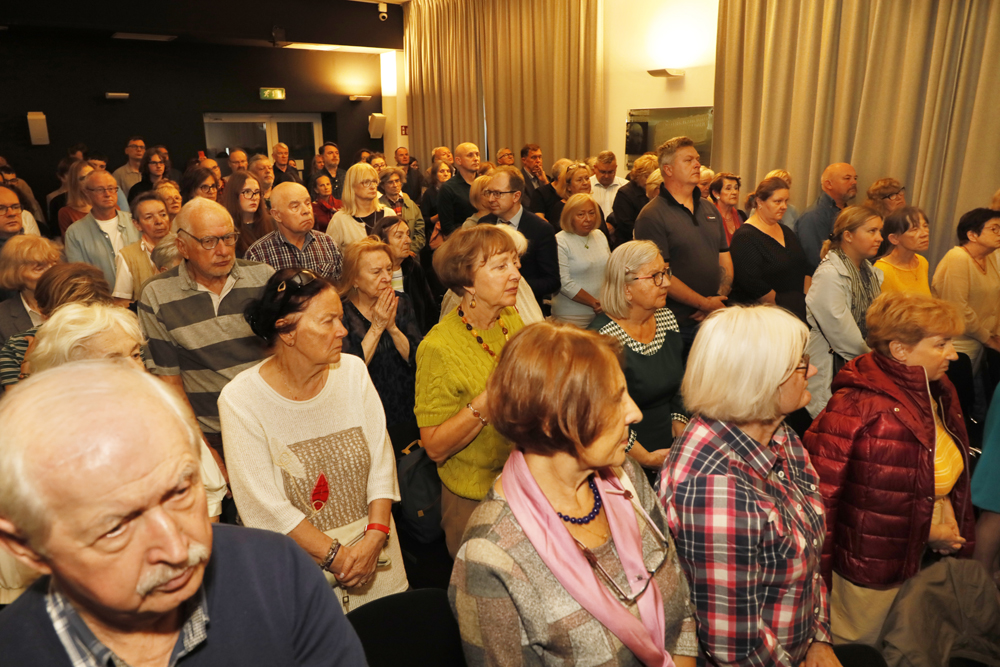 „Zapiski oficera armii czerwonej” – Spektakl oparty na powieści Sergiusza Piaseckiego – Warszawa, 17 września 2026. Fot. Piotr Życieński (IPN)