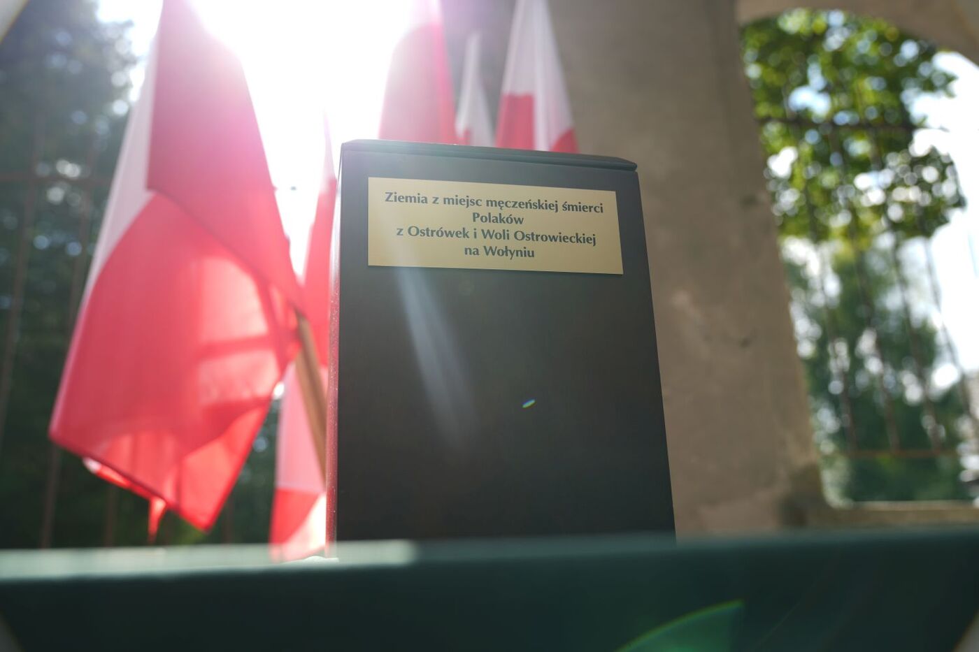 Uroczystość odsłonięcia upamiętnienia Ofiar Zbrodni Wołyńskiej – Lublin, 19 września 2026. Fot. Dominik Borek (IPN)