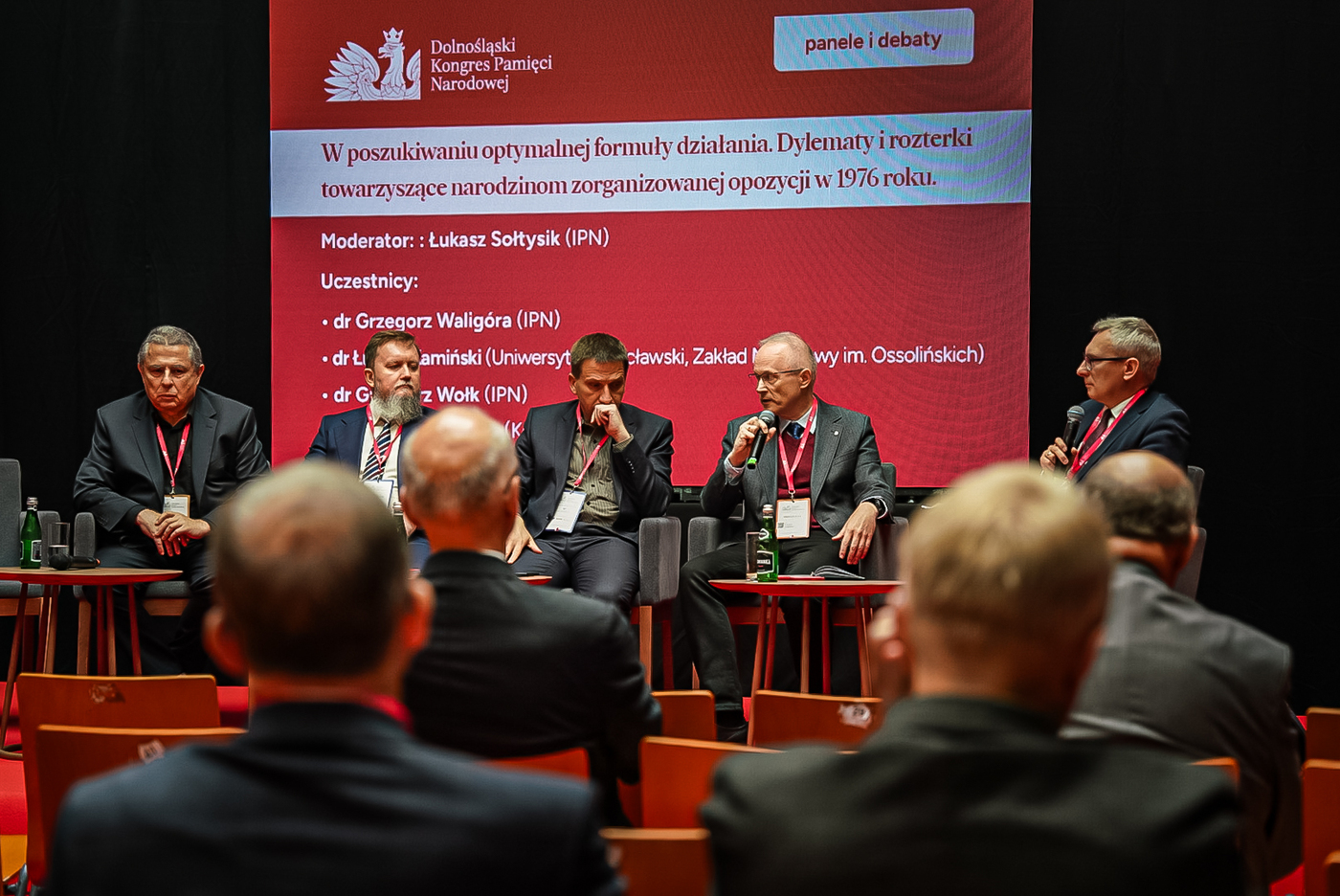 Zakończyliśmy pierwszy dzień Kongresu Pamięci Narodowej we Wrocławiu – 21 września 2026. Fot. Mateusz Niegowski (IPN)