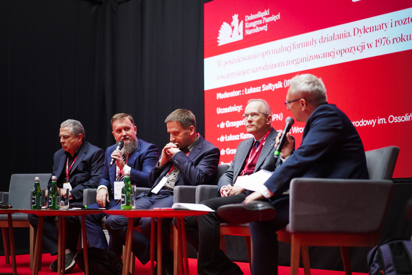 Zakończyliśmy pierwszy dzień Kongresu Pamięci Narodowej we Wrocławiu – 21 września 2026. Fot. Mateusz Niegowski (IPN)