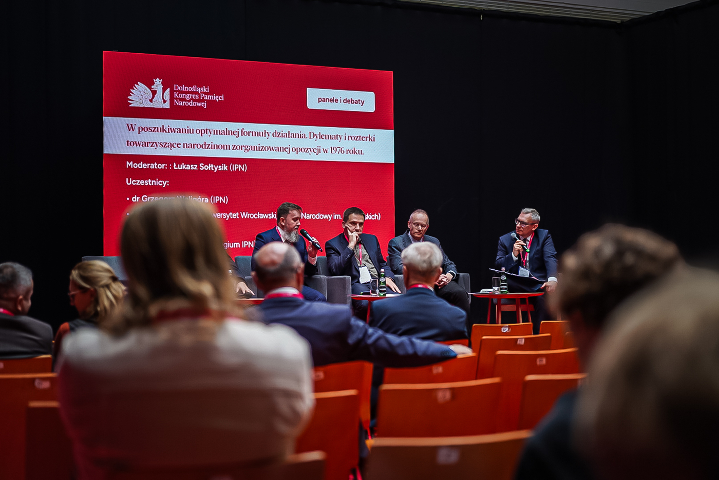 Zakończyliśmy pierwszy dzień Kongresu Pamięci Narodowej we Wrocławiu – 21 września 2026. Fot. Mateusz Niegowski (IPN)