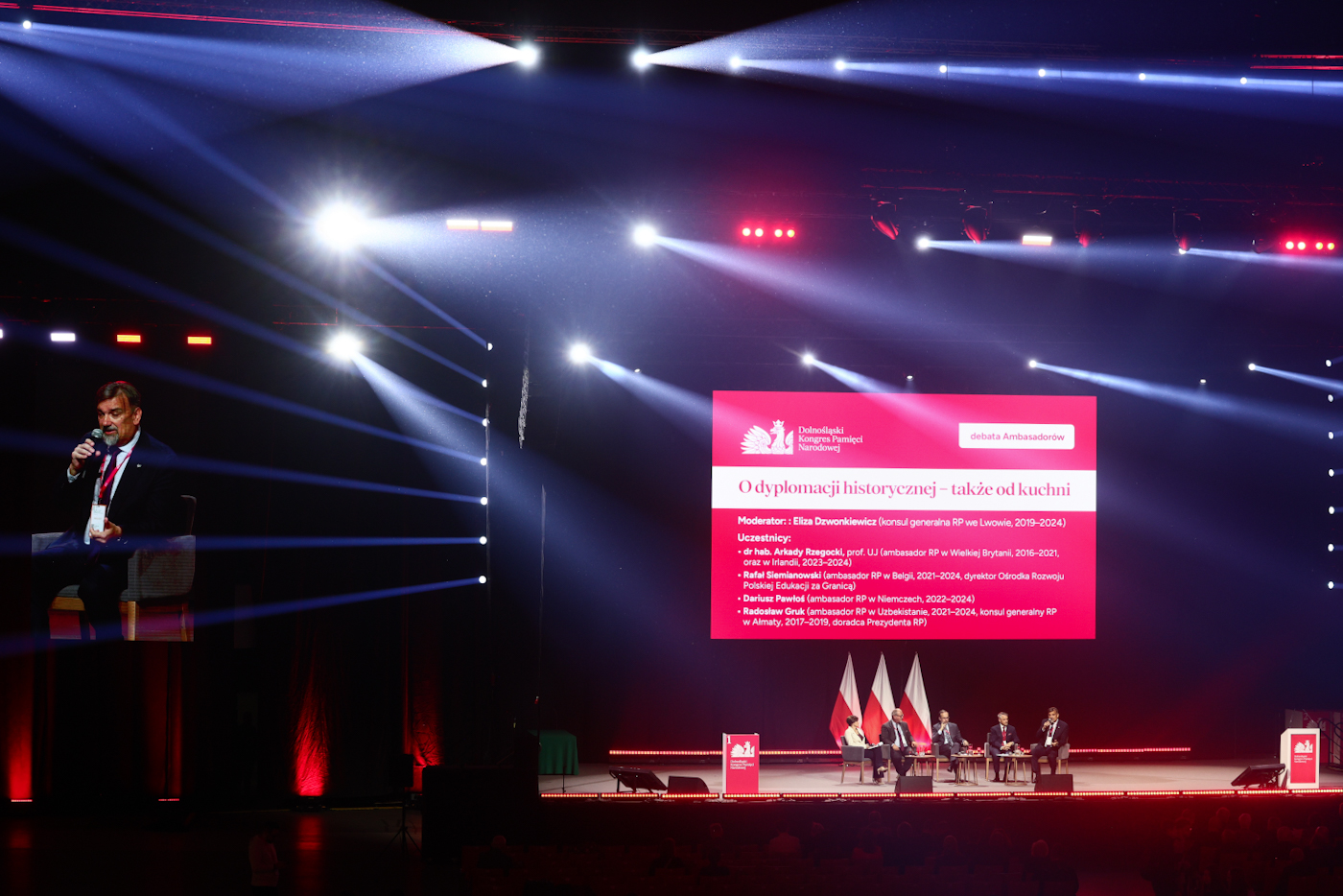 „O dyplomacji historycznej – także od kuchni” – debata Ambasadorów – Wrocław, 21 września 2026. Fot. Sławek Kasper (IPN)