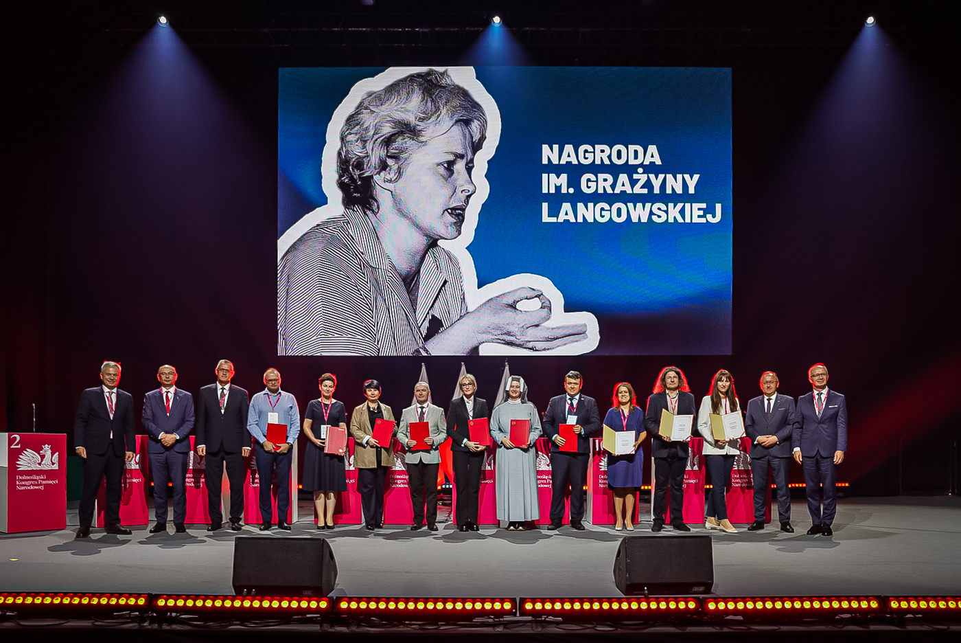 Gala finałowa VI edycji Nagrody im. Grażyny Langowskiej – Wrocław, 21 września 2026. Fot. Mateusz Niegowski (IPN)