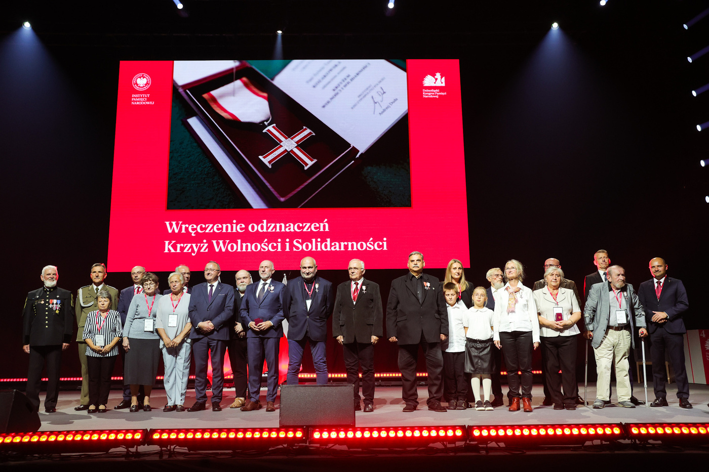 Wręczenie odznaczeń i wyróżnień podczas Dolnośląskiego Kongresu Pamięci Narodowej – Wrocław, 21 września 2026. Fot. Dariusz Skrzyniarz (IPN)