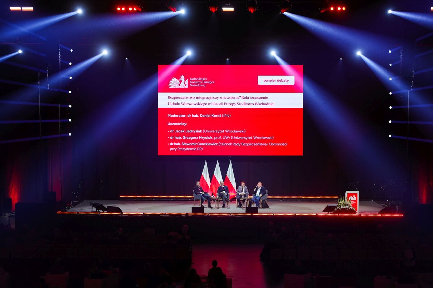 Drugi dzień Dolnośląskiego Kongresu Pamięci Narodowej – Wrocław, 22 września 2026. Fot. Dariusz Skrzyniarz (IPN)