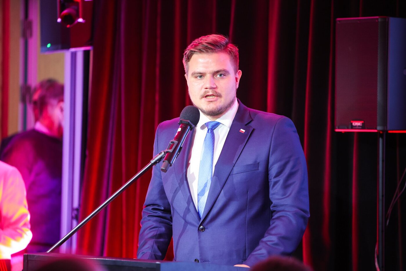 50. rocznica powstania Komitetu Obrony Robotników. Na zdj. doradca Prezydenta RP Szymon Stachowiak – Warszawa, 23 września 2026. Fot. Dariusz Skrzyniarz (IPN)