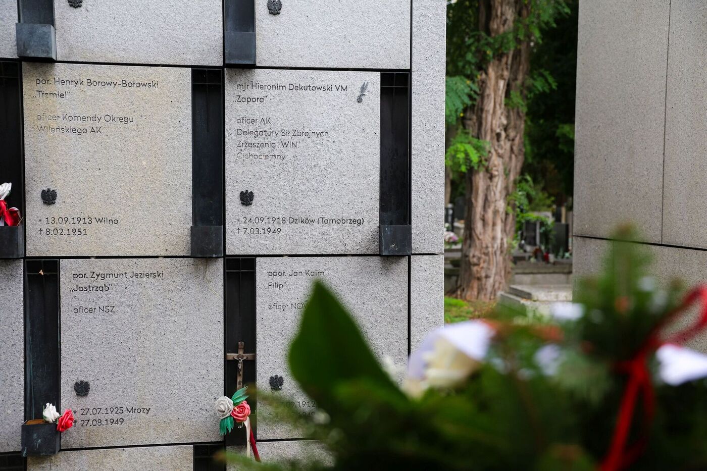 Uczciliśmy pamięć majora Hieronima Dekutowskiego – Warszawa, 24 września 2026. Fot. Dariusz Skrzyniarz (IPN)
