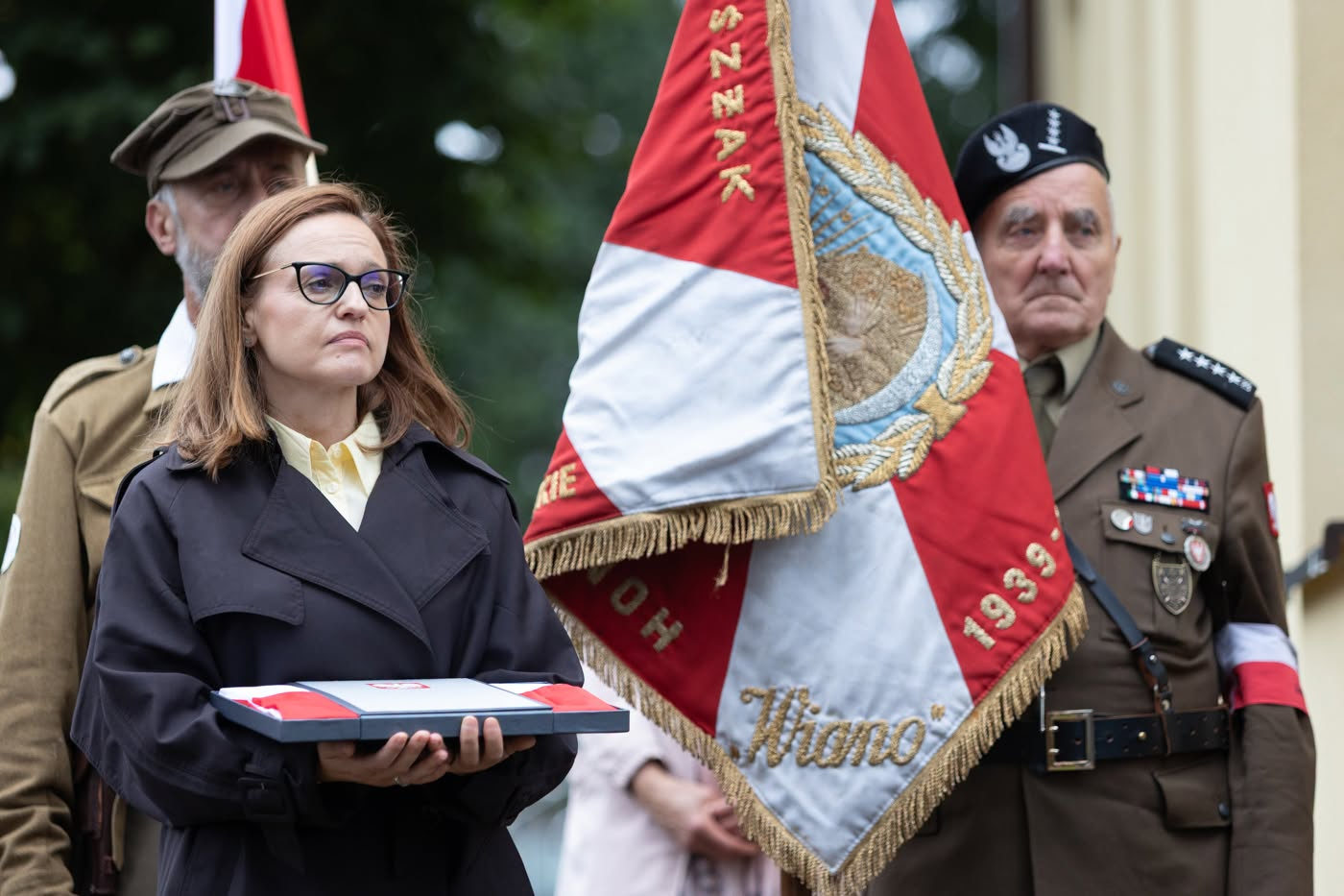 Uroczystość odsłonięcia tablicy pamiątkowej 5. Wileńskiej Brygady AK w Osiecznej – 25 września 2026 r. Fot Roman Jocher