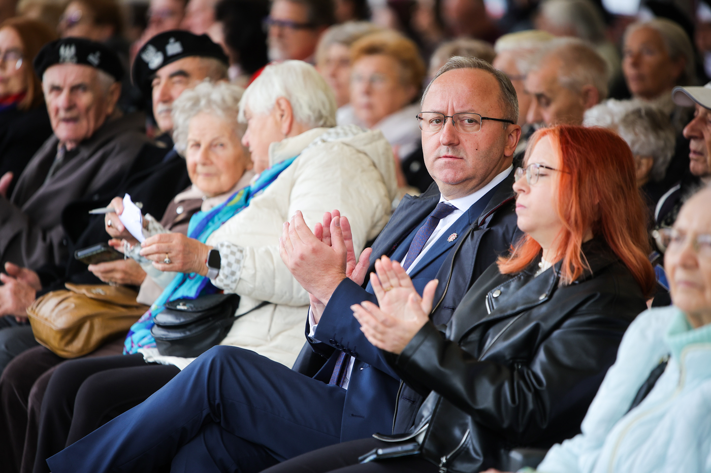 Uroczystości upamiętniające na terenie byłego obozu Dulag 121 w Pruszkowie – 26 września 2026 r. Fot. Dariusz Skrzyniarz (IPN)