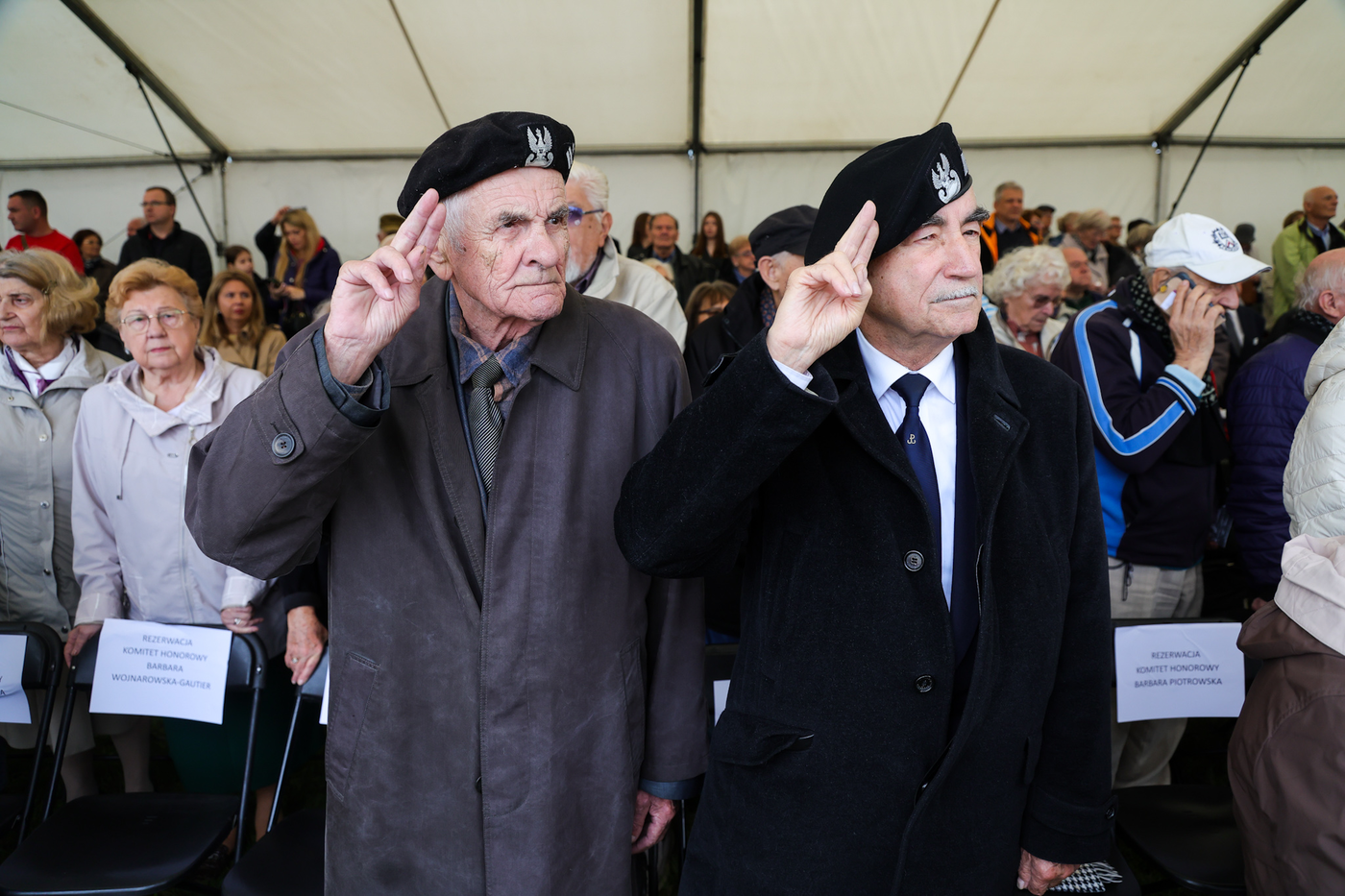 Uroczystości upamiętniające na terenie byłego obozu Dulag 121 w Pruszkowie – 26 września 2026 r. Fot. Dariusz Skrzyniarz (IPN)