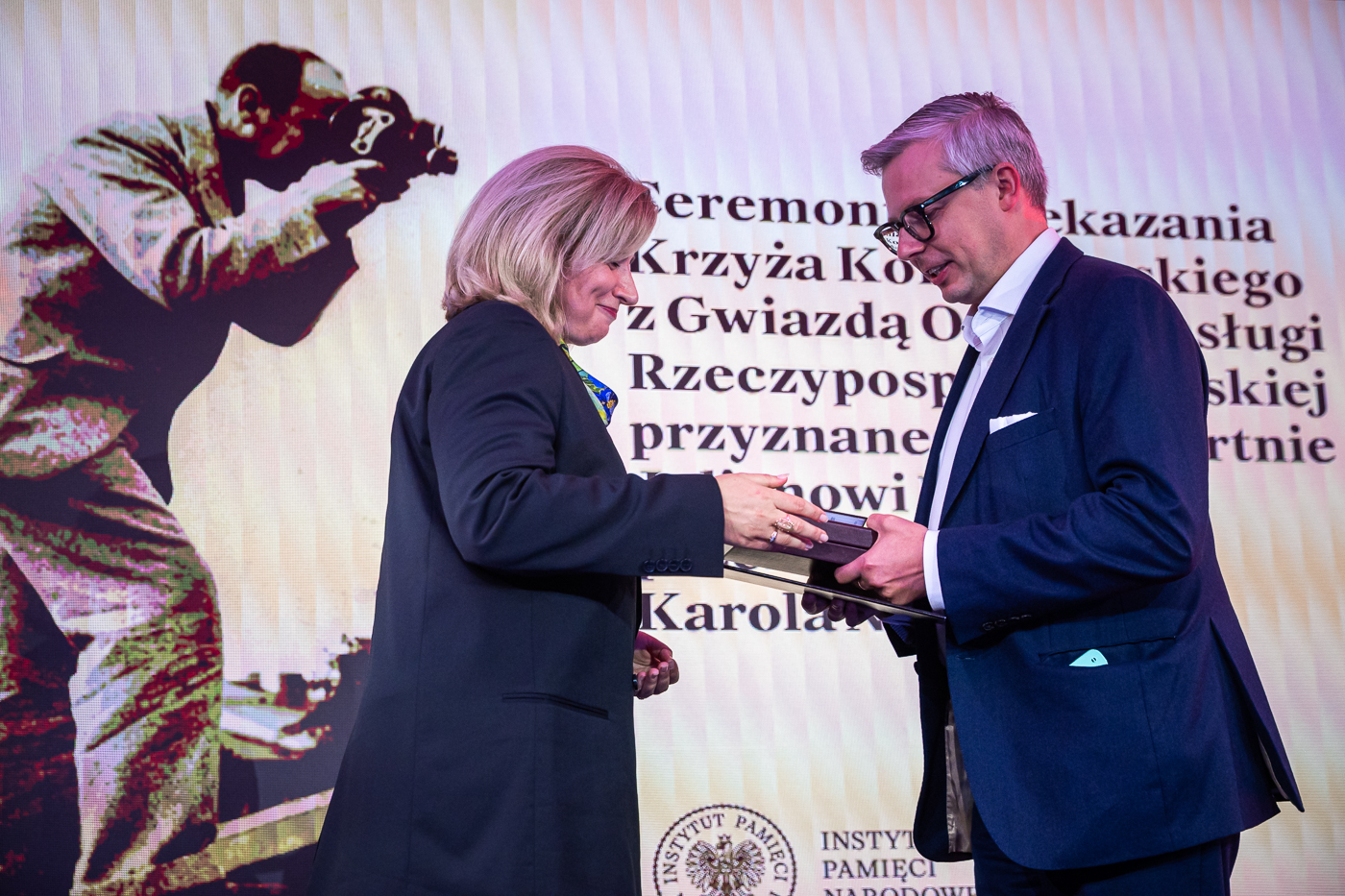 Krzyż Komandorski z Gwiazdą Orderu Odrodzenia Polski dla Juliena Bryana – Warszawa, 28 września 2026. Fot. Sławek Kasper (IPN)