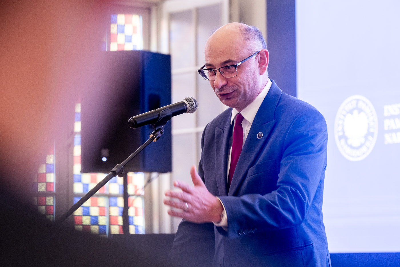 Inauguracja roku akademickiego Instytutu Trzeciego Wieku – Warszawa, 1 października 2026. Na zdj. zastępca prezesa IPN dr Mateusz Szpytma. Fot. Sławek Kasper (IPN)