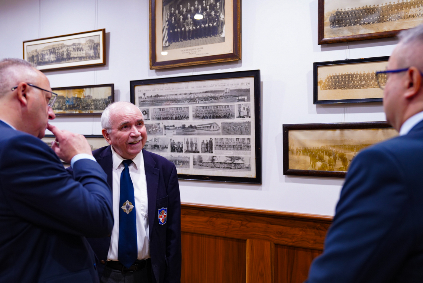 Delegacja Instytutu Pamięci Narodowej w USA, 2-5 października 2026 r., spotkanie z  z dr. Johnem Radziłowskim, dyrektorem Polskiego Instytutu Kultury i Badań w ośrodku Orchard Lake Schools, fot. Mateusz Niegowski (IPN)