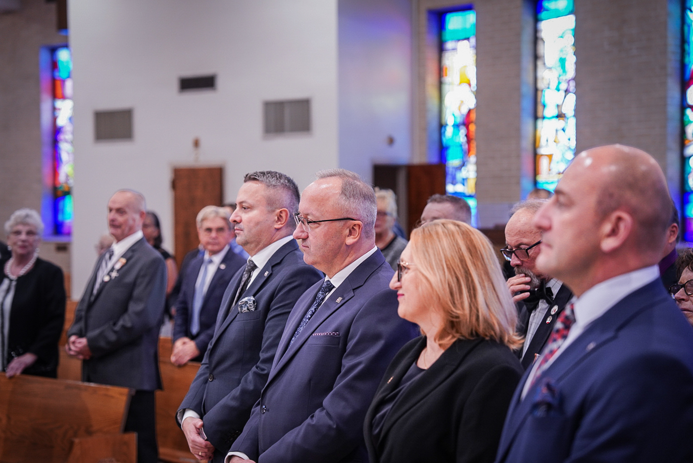 Wizyta delegacji Instytutu Pamięci Narodowej w USA, 2-5 października 2026 r., Msza św. w Amerykańskiej Częstochowie, fot. Mateusz Niegowski (IPN)