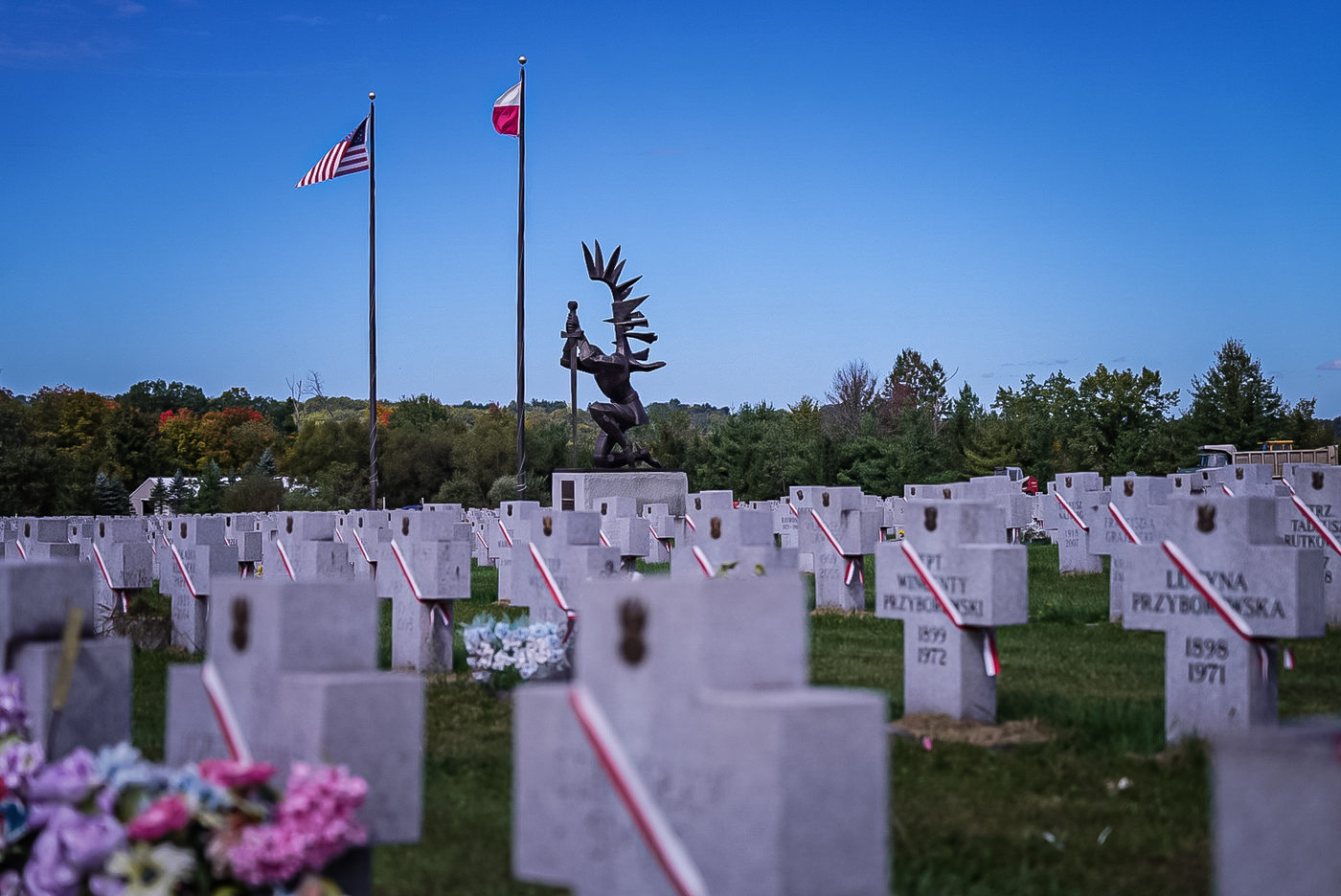 Wizyta delegacji Instytutu Pamięci Narodowej w USA, 2-5 października 2026 r., złożenie kwiatów pod pomnikami Mściciela i „Solidarności”