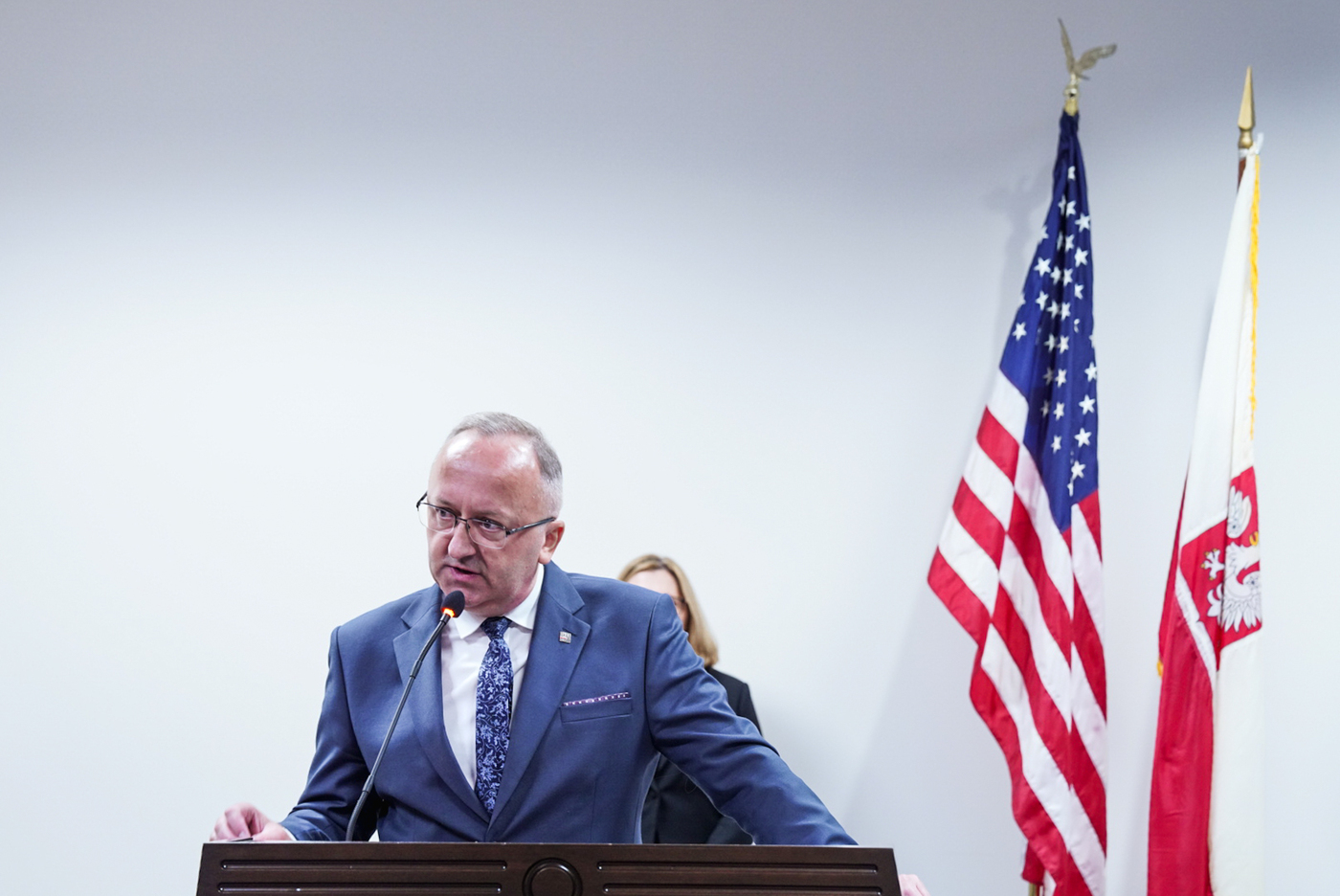 Wizyta delegacji Instytutu Pamięci Narodowej w USA, 2-5 października 2026 r., odznaczenia państwowe, fot. Mateusz Niegowski (IPN)
