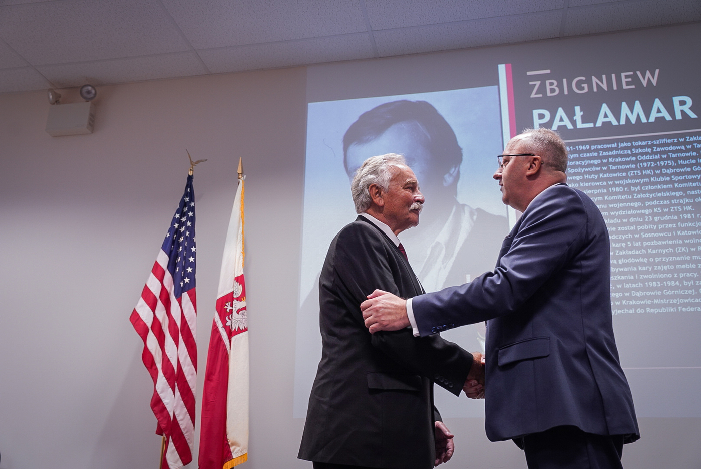 Wizyta delegacji Instytutu Pamięci Narodowej w USA, 2-5 października 2026 r., odznaczenia państwowe, fot. Mateusz Niegowski (IPN)