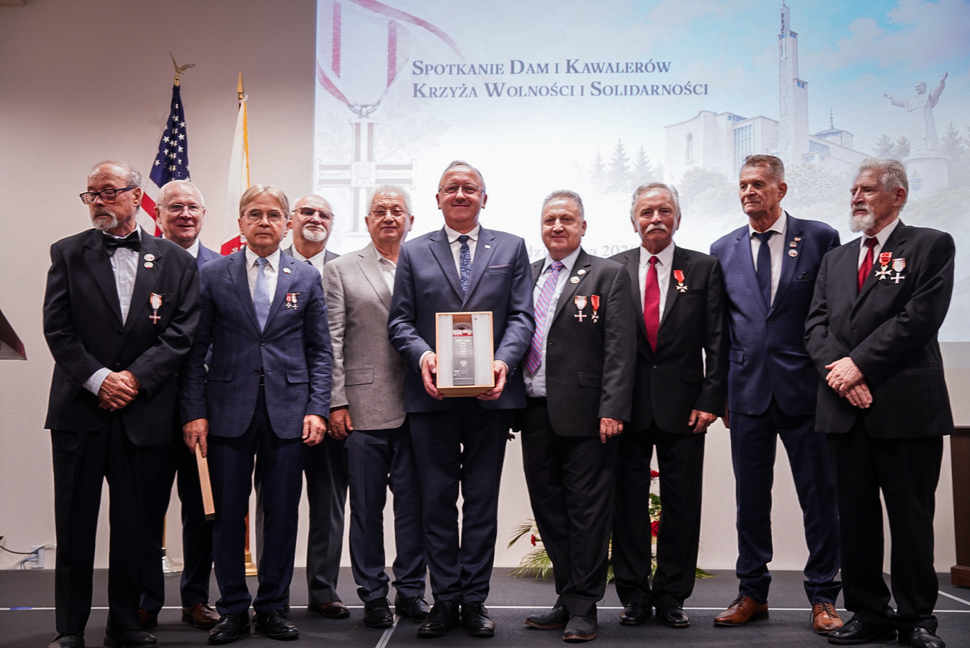 Wizyta delegacji Instytutu Pamięci Narodowej w USA, 2-5 października 2026 r., odznaczenia państwowe, fot. Mateusz Niegowski (IPN)