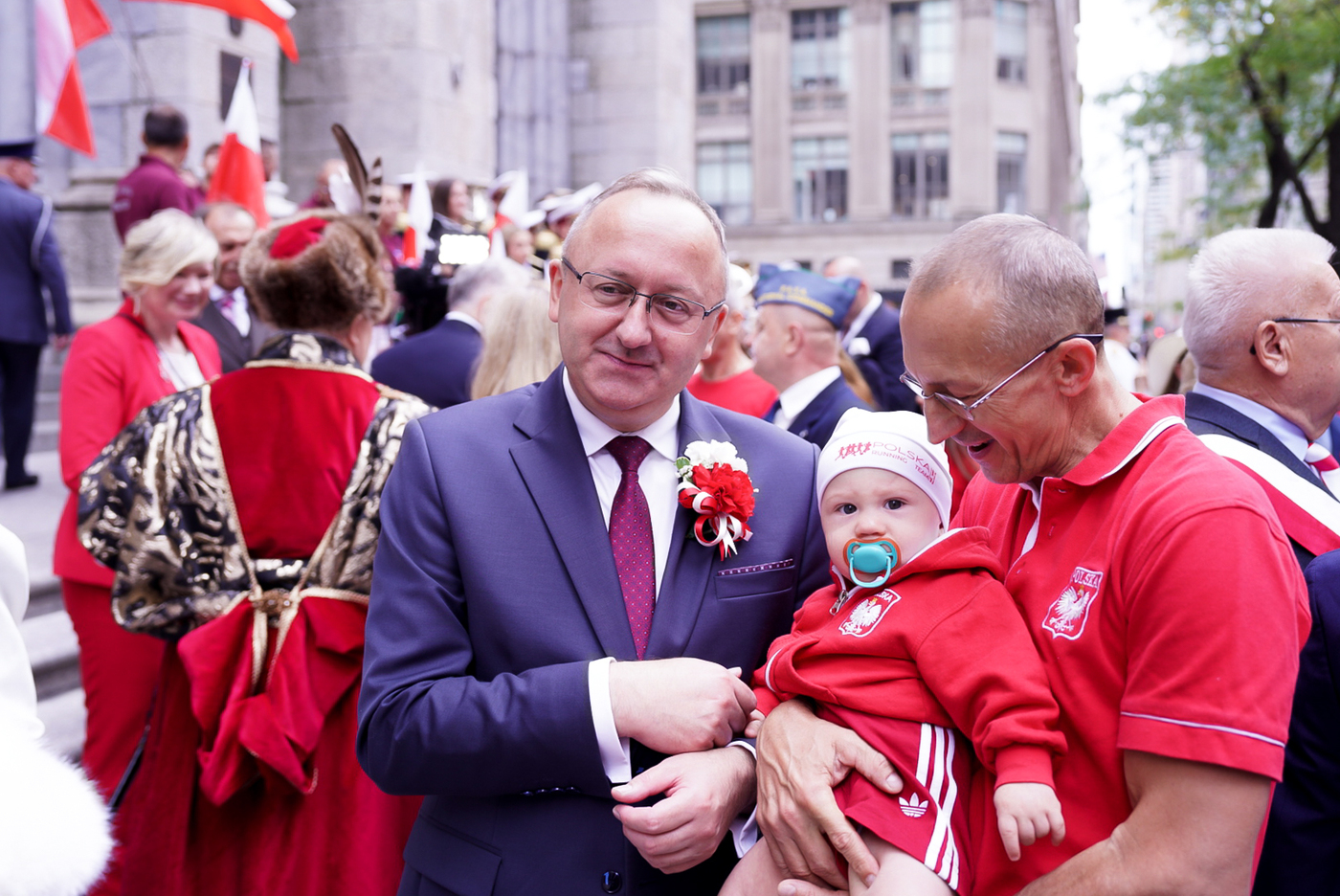 Wizyta delegacji Instytutu Pamięci Narodowej w USA, 2-5 października 2026 r., Parada Pułaskiego, fot. Mateusz Niegowski (IPN)