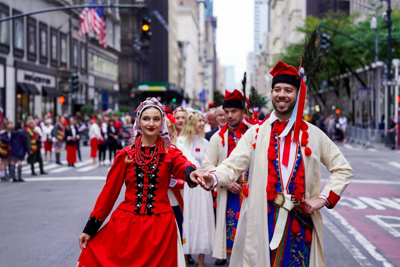 Wizyta delegacji Instytutu Pamięci Narodowej w USA, 2-5 października 2026 r., Parada Pułaskiego, fot. Mateusz Niegowski (IPN)