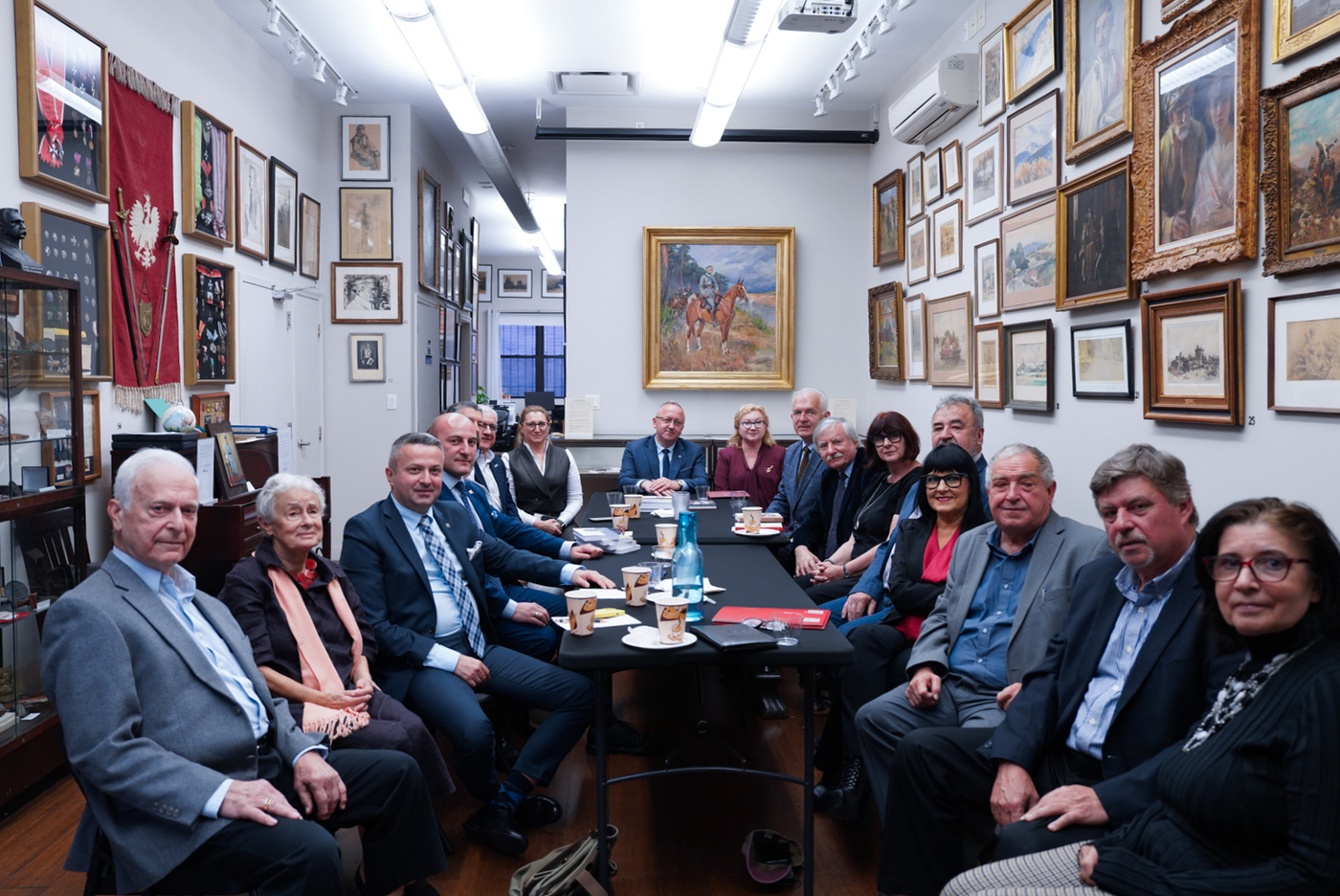 Wizyta delegacji Instytutu Pamięci Narodowej w USA, 2-5 października 2026 r., spotkanie z liderami instytucji polonijnych, fot. Mateusz Niegowski (IPN)