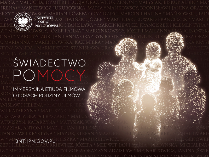 Wystawa „Świadectwo poMOCY” – historia rodziny Ulmów opowiedziana z wykorzystaniem nowych technologii