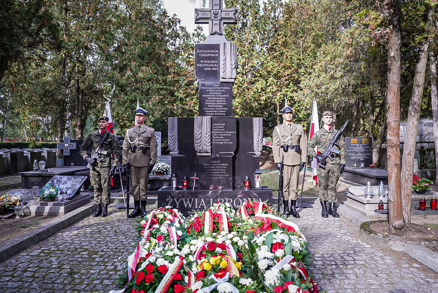 86. rocznica powstania Batalionów Chłopskich – Warszawa, 8 października 2026. Fot. Mateusz Niegowski (IPN)
