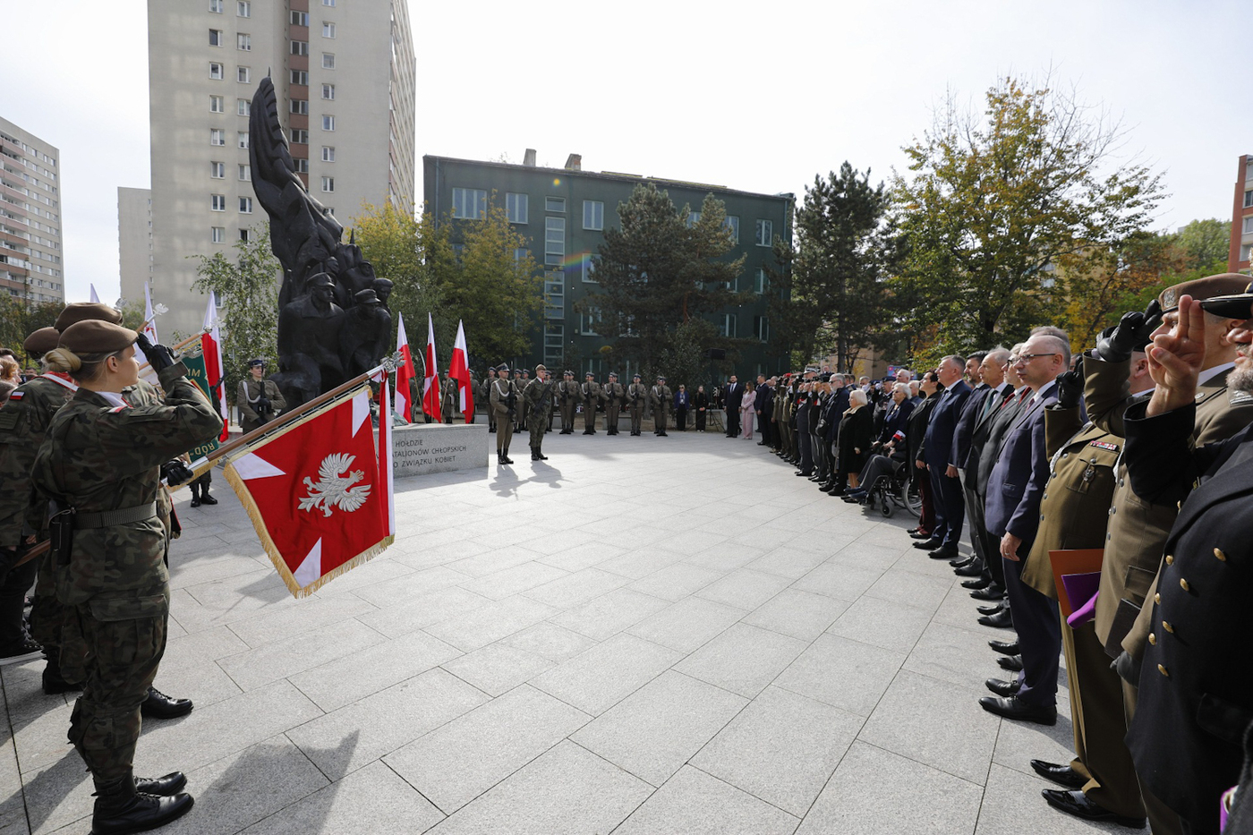 86. rocznica powstania Batalionów Chłopskich – Warszawa, 8 października 2026. Fot. Maciej Biedrzycki (IPN)