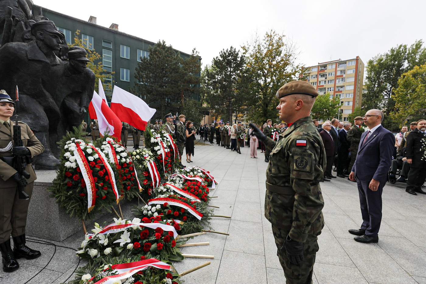 86. rocznica powstania Batalionów Chłopskich – Warszawa, 8 października 2026. Fot. Maciej Biedrzycki (IPN)