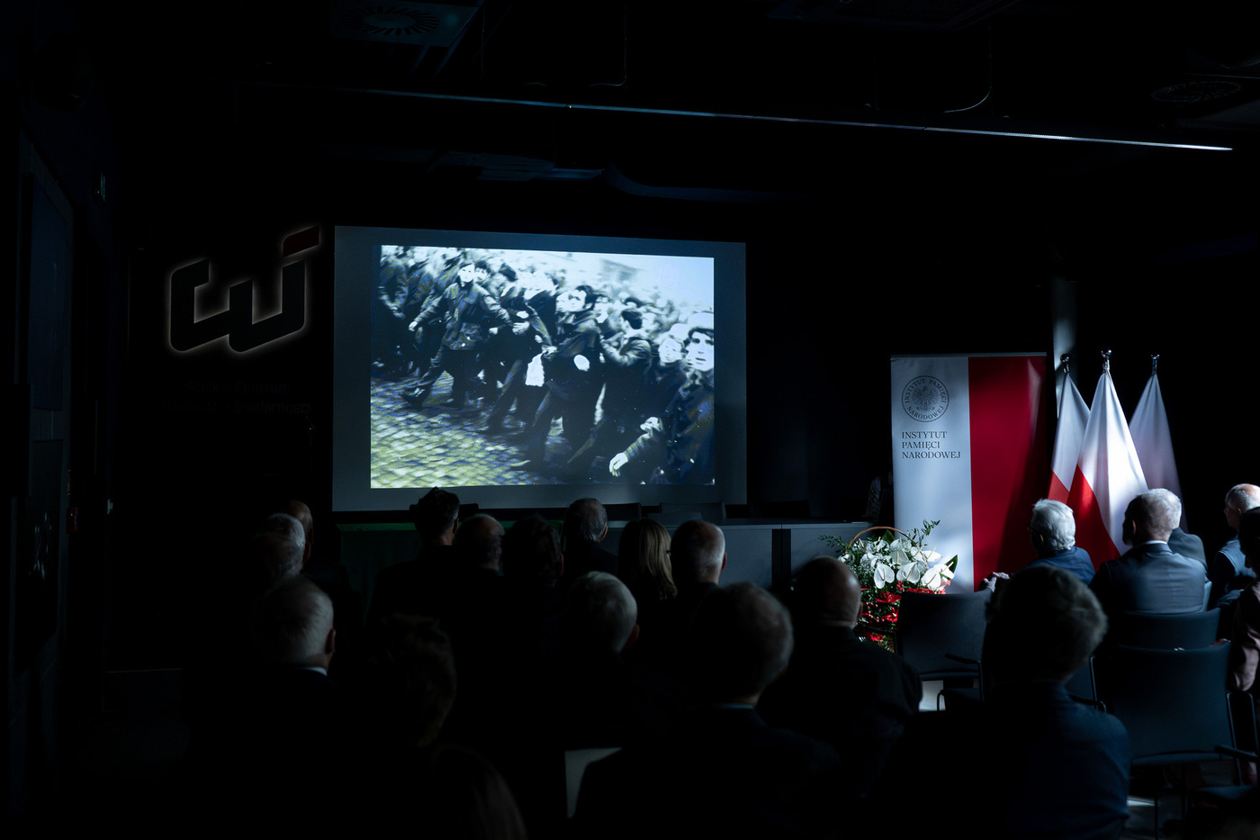 Uroczystość wręczenia Krzyży Wolności i Solidarności działaczom opozycji niepodległościowej z lat 1956–1989 – Katowice, 9 października 2026. Fot. Krzysztof Łojko (IPN)