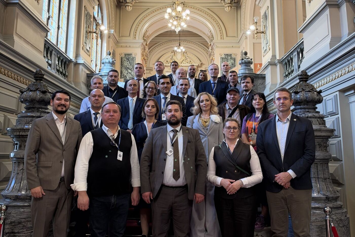 Wizyta w Pałacu Prezydenckim i Muzeum Cotroceni w Bukareszcie, 8 października 2026 r. Fot. CNSAS