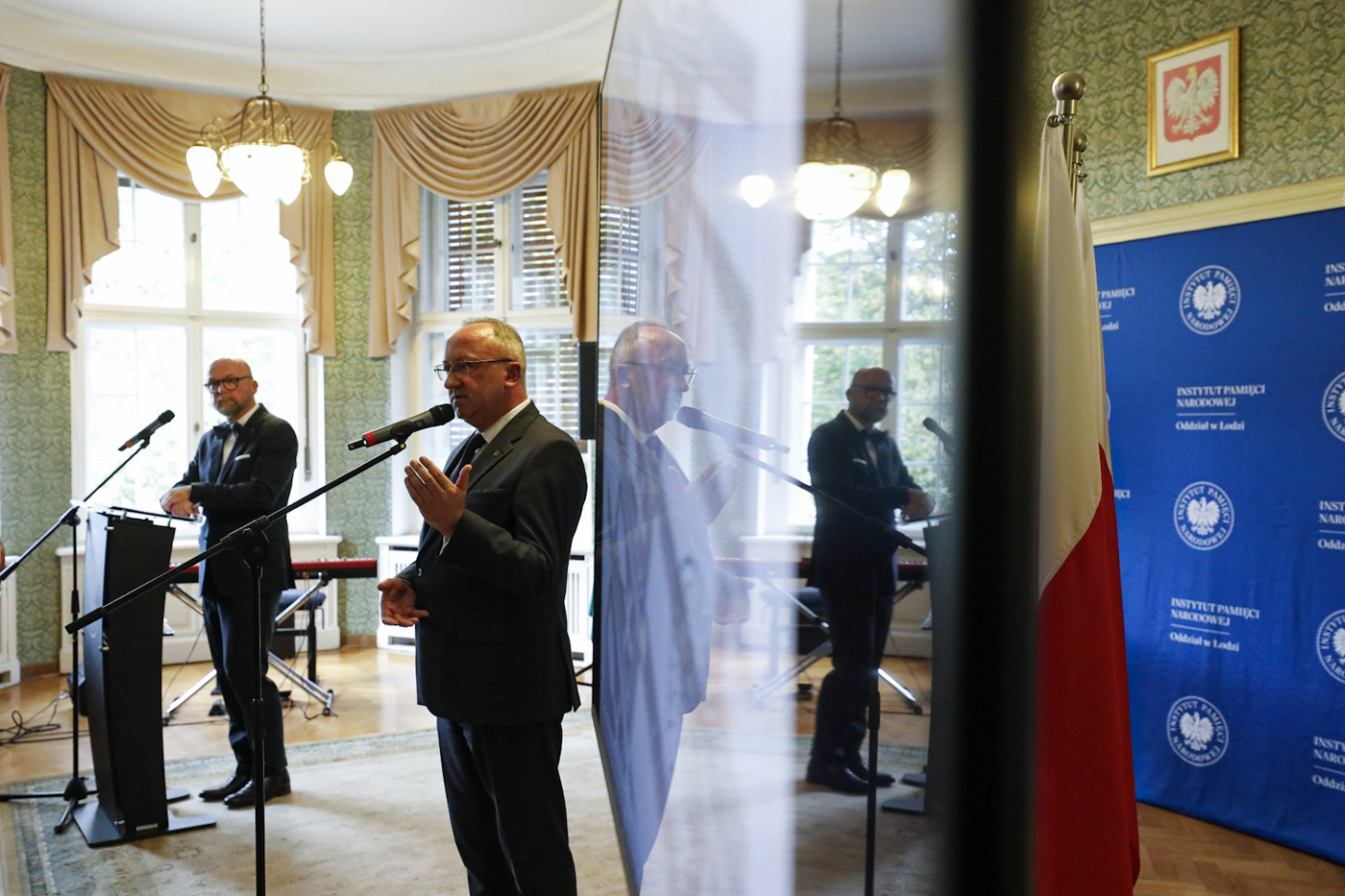 Uroczystość wręczenia Krzyży Wolności i Solidarności działaczom opozycji antykomunistycznej – Łódź, 15 października 2026. Fot. Maciej Biedrzycki (IPN)