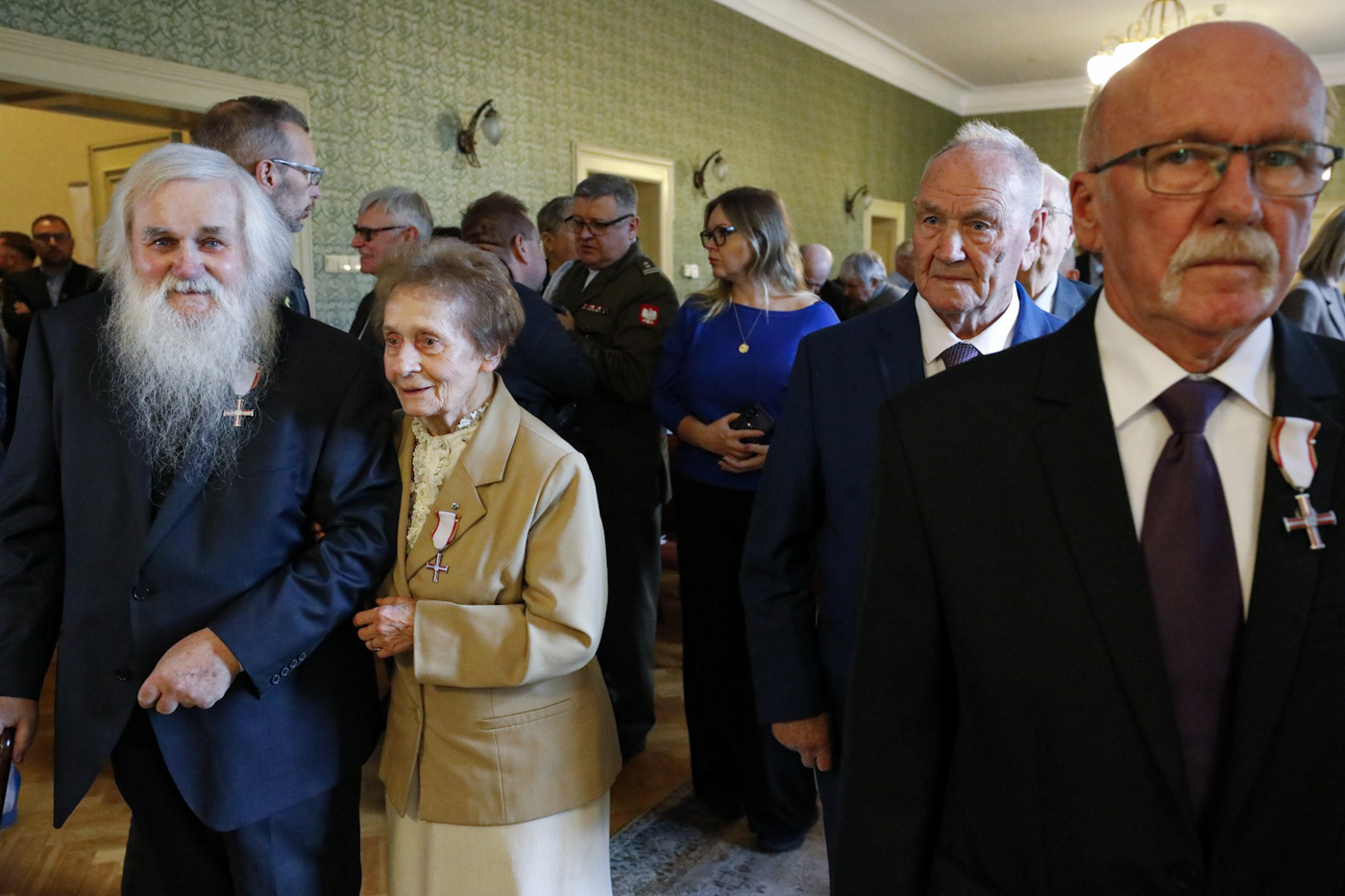 Uroczystość wręczenia Krzyży Wolności i Solidarności działaczom opozycji antykomunistycznej – Łódź, 15 października 2026. Fot. Maciej Biedrzycki (IPN)