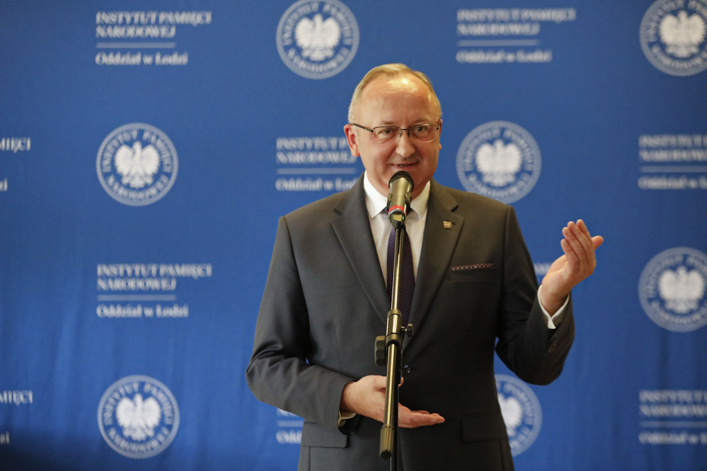 Uroczystość wręczenia Krzyży Wolności i Solidarności działaczom opozycji antykomunistycznej – Łódź, 15 października 2026. Fot. Maciej Biedrzycki (IPN)