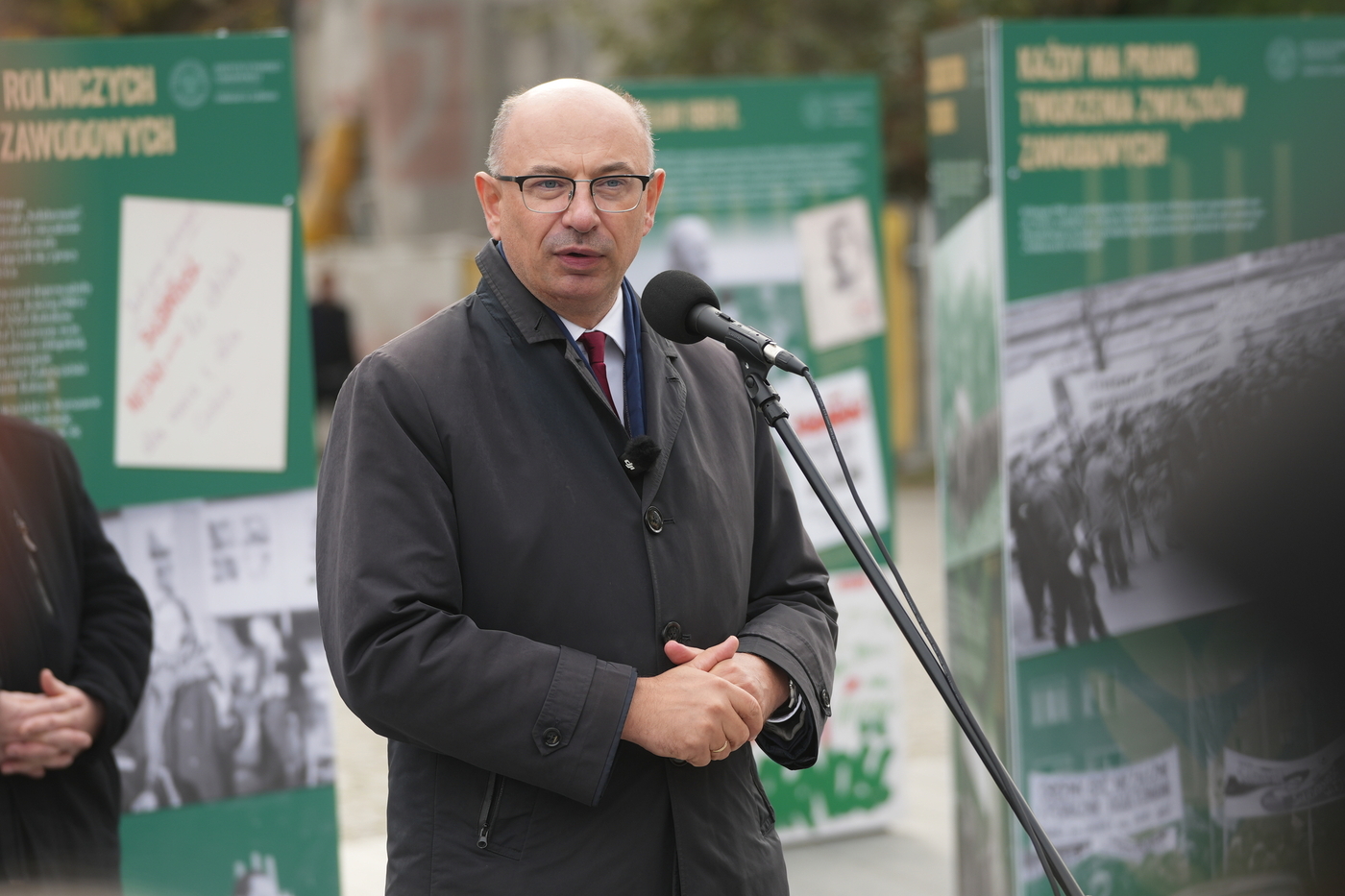 Wystawa „O sprawy wsi, społeczeństwa i państwa. „Solidarność” Rolników  na Lubelszczyźnie 1980-1989” –  Lublin, 18 października 2026 r. Fot. Dominik Borek (IPN)