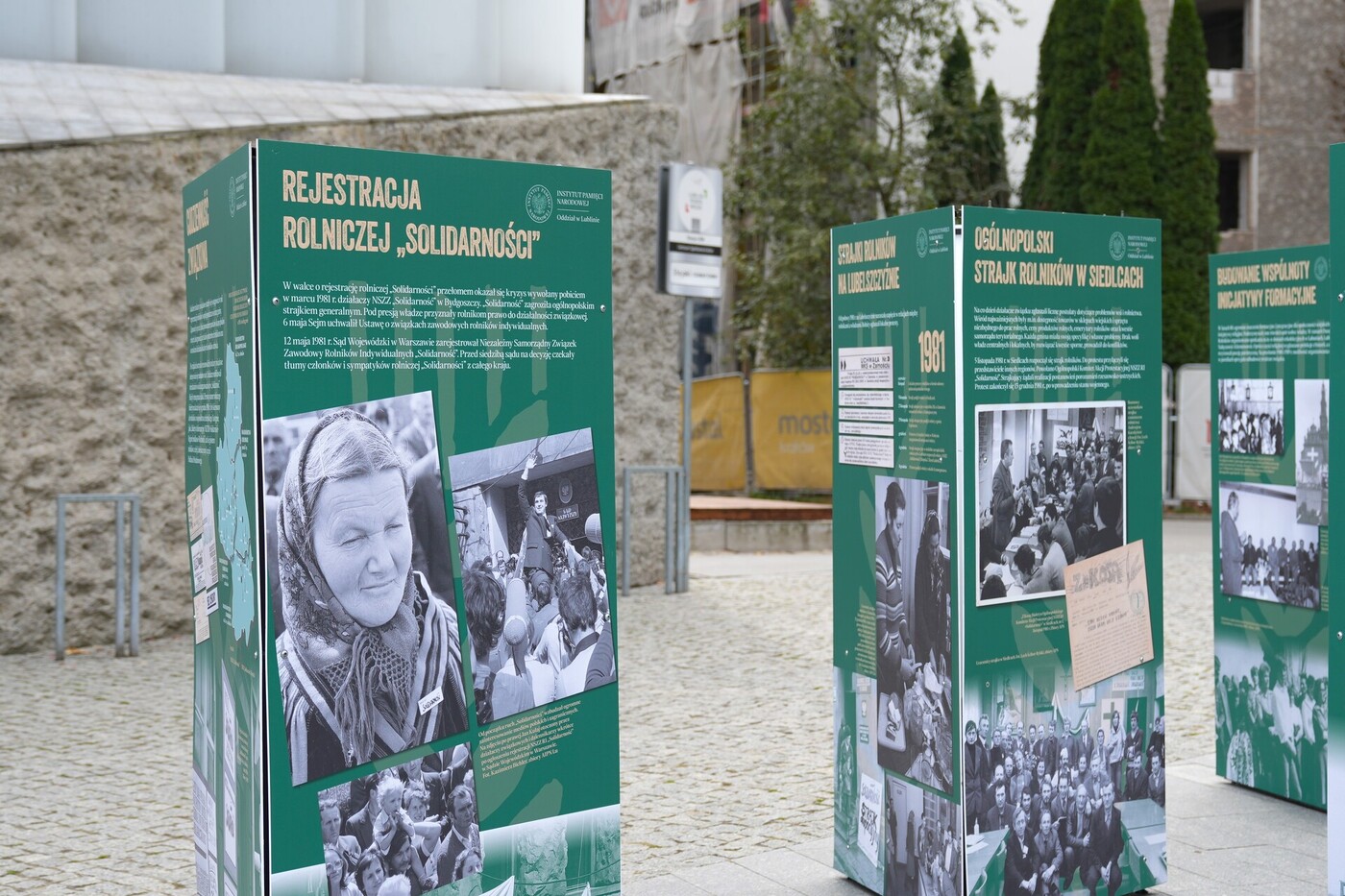 Wystawa „O sprawy wsi, społeczeństwa i państwa. „Solidarność” Rolników  na Lubelszczyźnie 1980-1989” –  Lublin, 18 października 2026 r. Fot. Dominik Borek (IPN)
