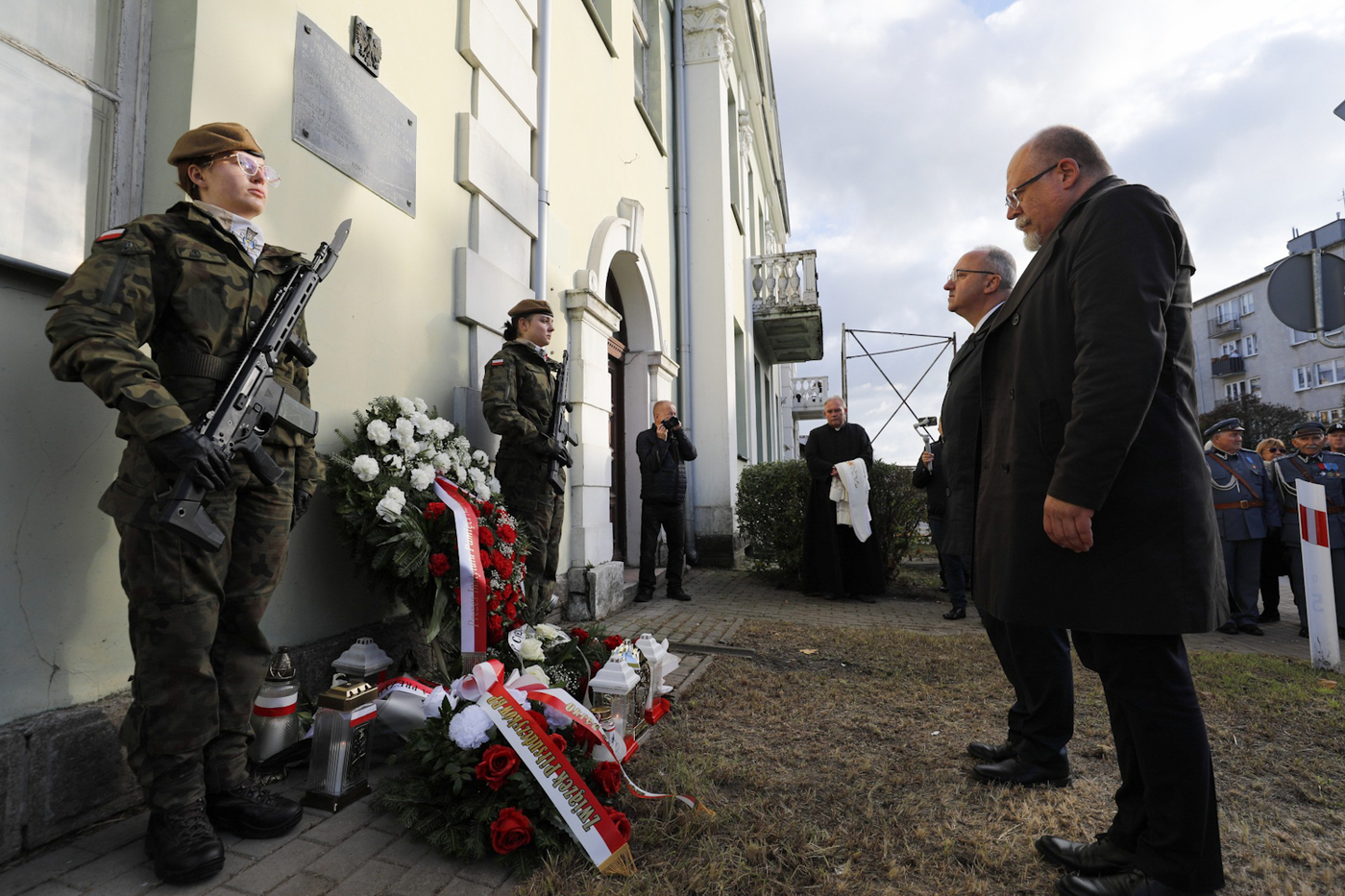 Obchody 81. rocznicy tragicznej śmierci „Pogody" – Ciechanów, 18 października 2026 r. Fot. Maciej Biedrzycki (IPN)