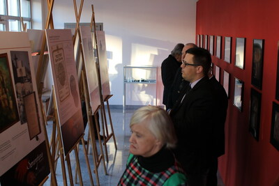21 marca 2018 w Białymstoku IPN zaprezentował wystawę o rodzinie Ulmów „Samarytanie z Markowej”. Fot. IPN Białystok