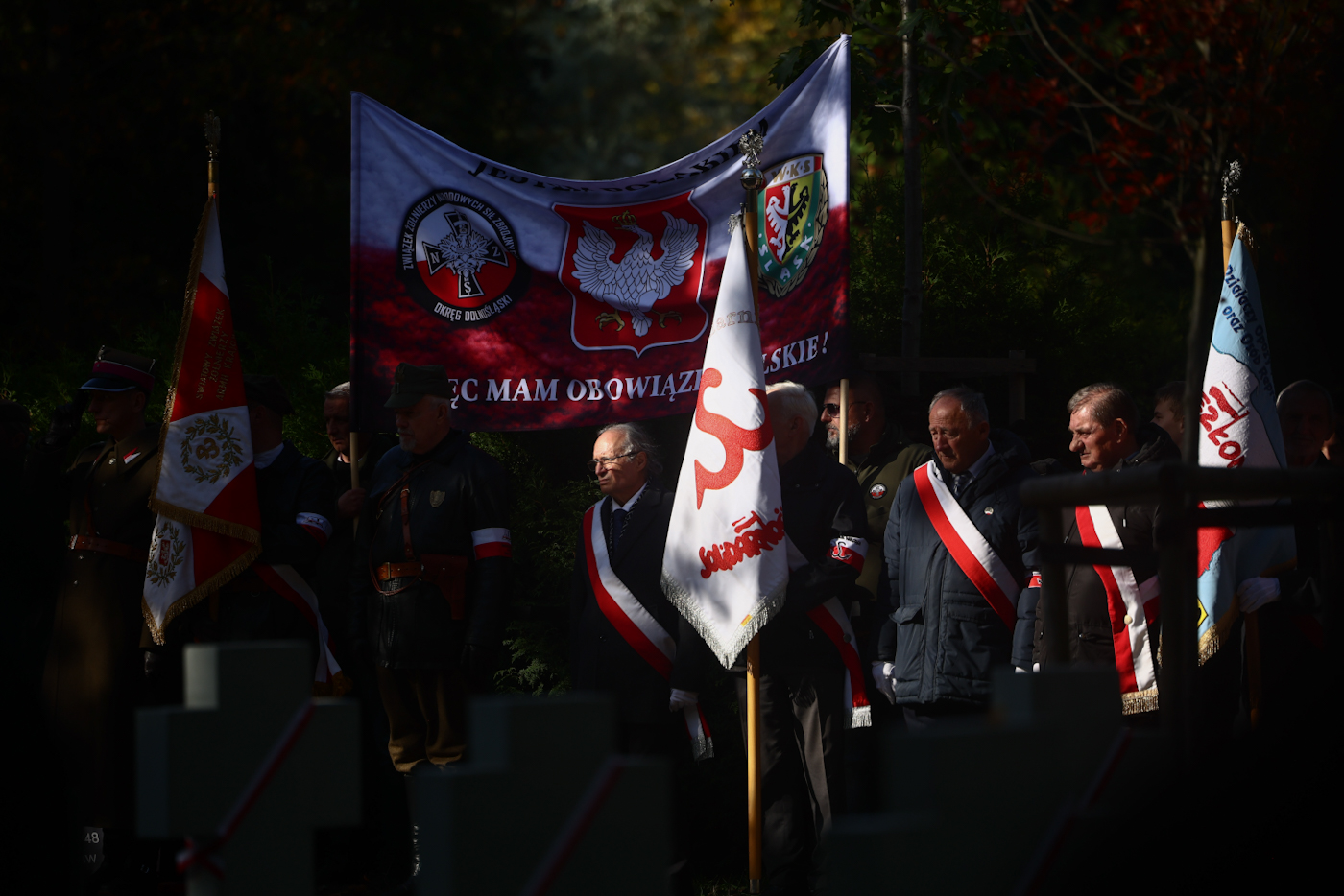 Ceremonia pogrzebowa 49 ofiar reżimu komunistycznego – Wrocław, 21 października 2026. Fot. Sławek Kasper (IPN)