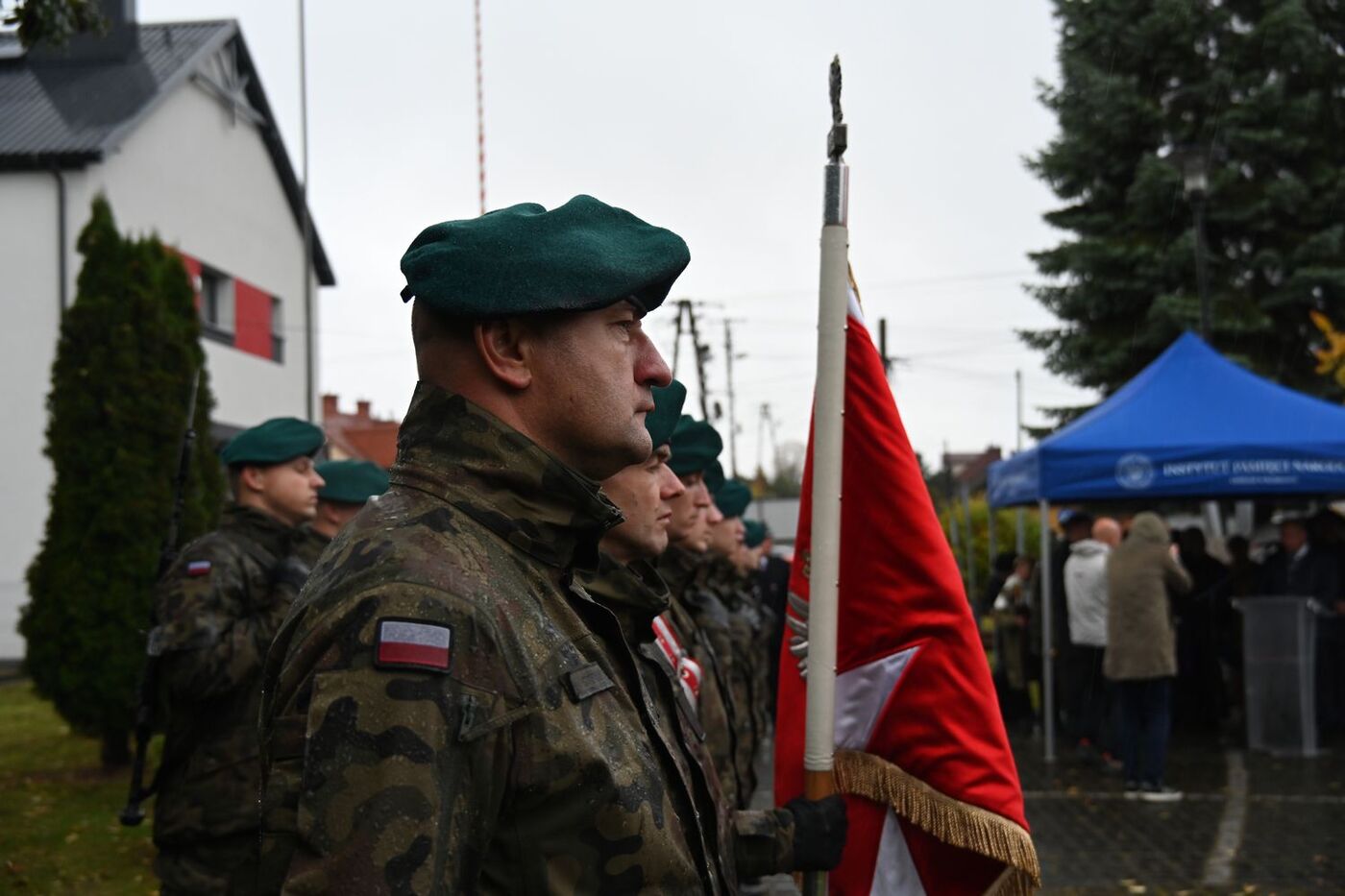 Uroczystości upamiętniające ludowców zamordowanych 80 lat temu przez komunistów – Rzeszotary, 22 października 2026. Fot. Janusz Ślęzak (IPN)
