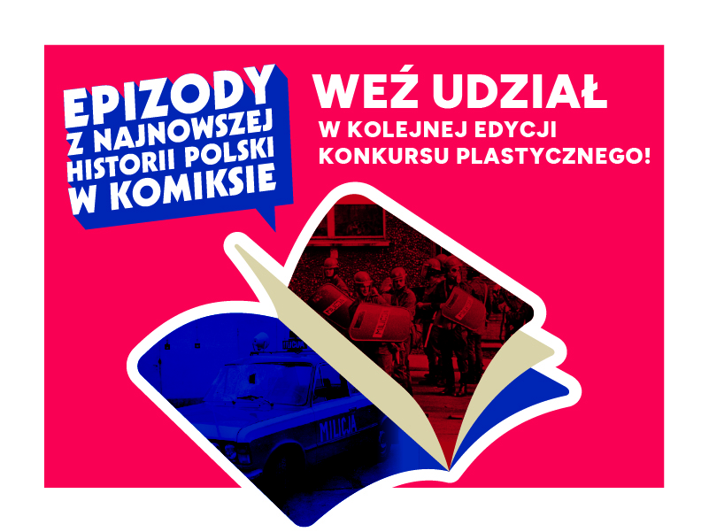 Konkurs „Epizody z najnowszej historii Polski w komiksie” (edycja w roku szkolnym 2026/2027)
