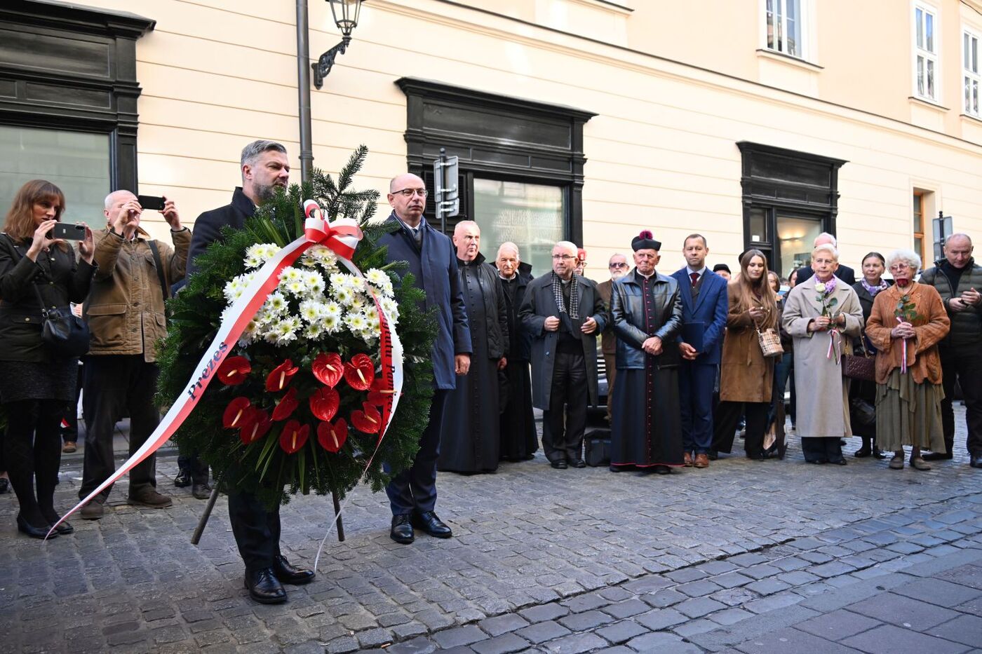 W Krakowie uczciliśmy pamięć Wandy i Andrzeja Półtawskich – Kraków, 23 października 2026. Fot. Janusz Ślęzak (IPN)