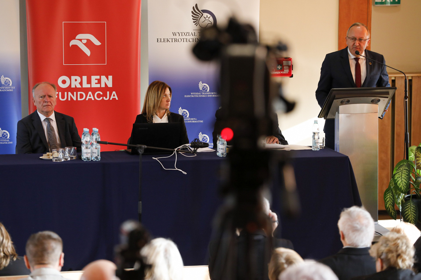 45. rocznica strajku w Wyższej Szkole Inżynierskiej w Radomiu – Radom, 26 października 2026. Fot. Maciej Biedrzycki (IPN)