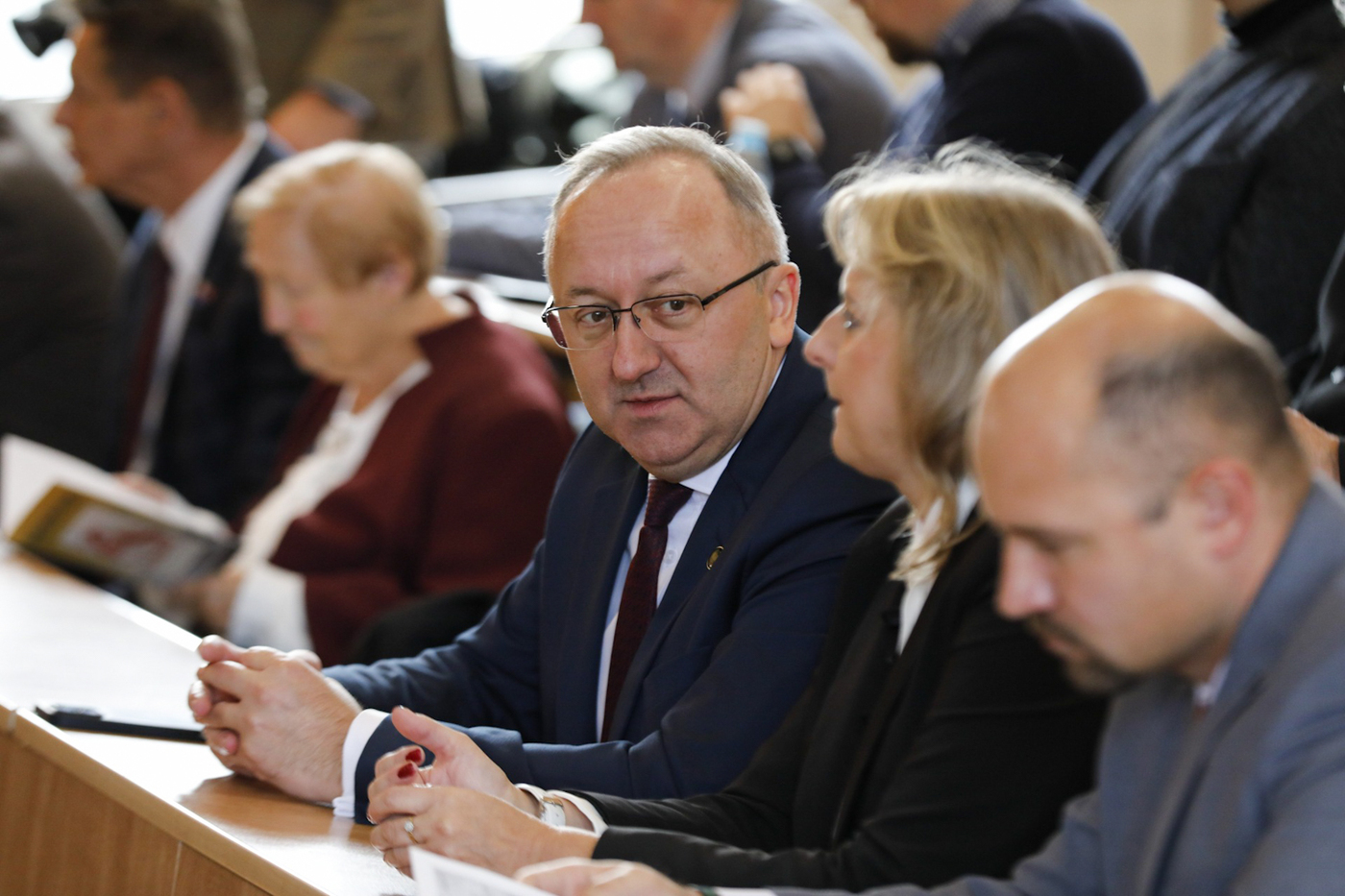 45. rocznica strajku w Wyższej Szkole Inżynierskiej w Radomiu – Radom, 26 października 2026. Fot. Maciej Biedrzycki (IPN)