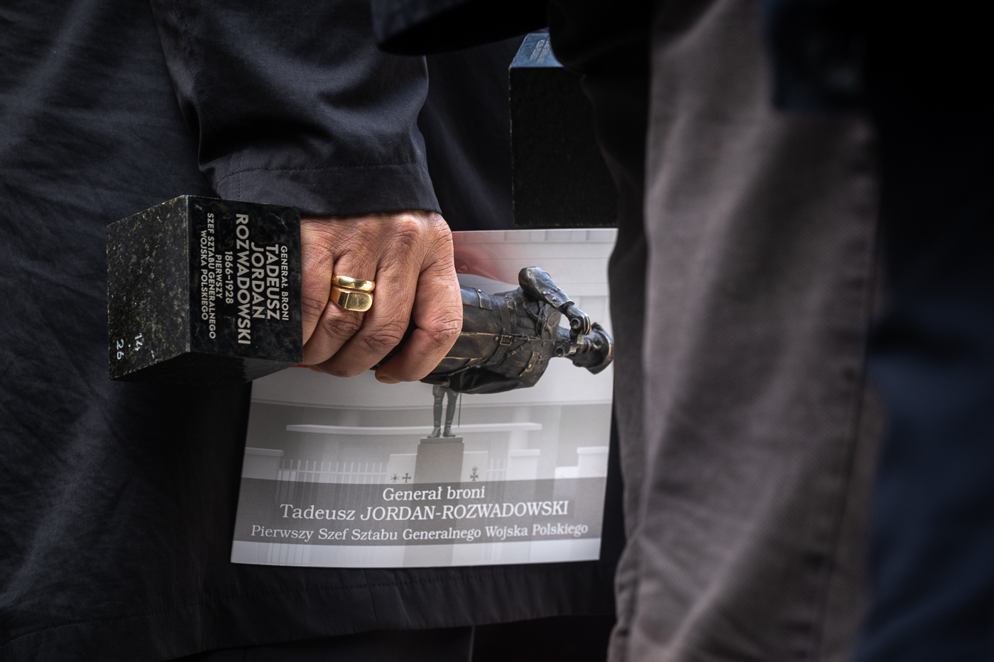 Odsłonięcie pomnika generała broni Tadeusza Jordan-Rozwadowskiego – Warszawa, 26 października 2026. Fot. Sławek Kasper (IPN)