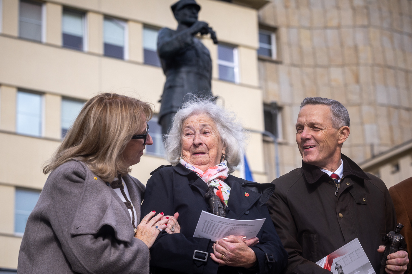 Odsłonięcie pomnika generała broni Tadeusza Jordan-Rozwadowskiego – Warszawa, 26 października 2026. Fot. Sławek Kasper (IPN)
