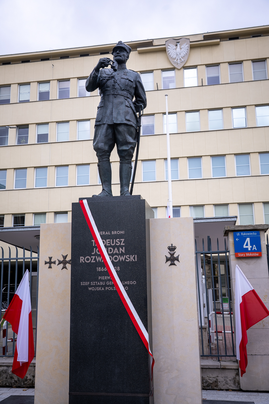 Odsłonięcie pomnika generała broni Tadeusza Jordan-Rozwadowskiego – Warszawa, 26 października 2026. Fot. Sławek Kasper (IPN)