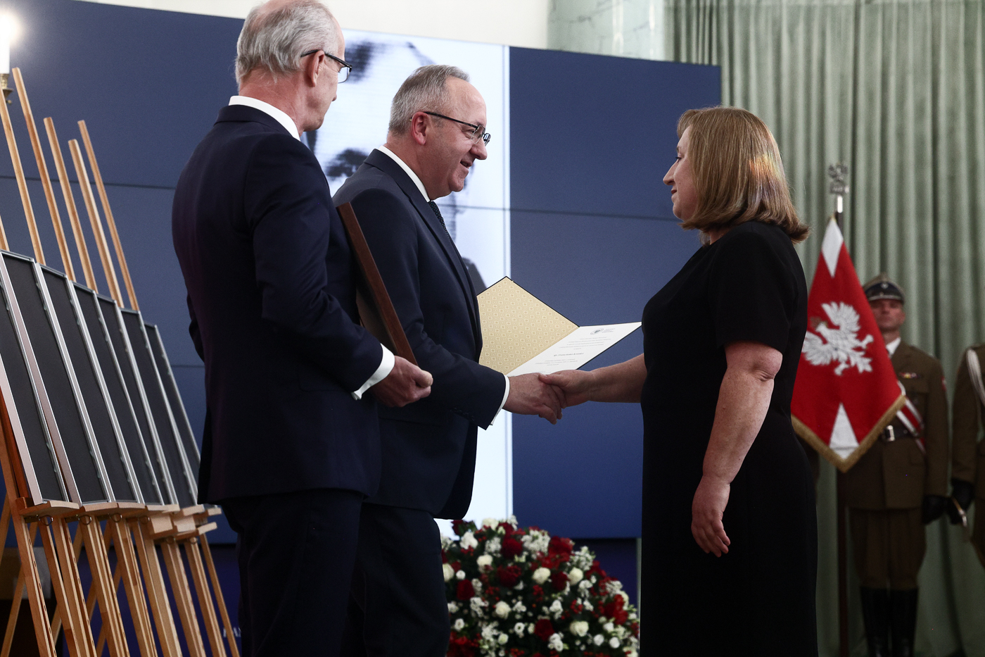 Uroczystość wręczenia not identyfikacyjnych rodzinom ofiar niemieckiego i komunistycznego terroru – Warszawa, 27 października 2026. Fot. Sławek Kasper (IPN)